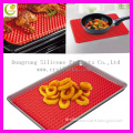 Hot on Amazon silicone non stick fat reducing BBQ mat oven baking tray sheet